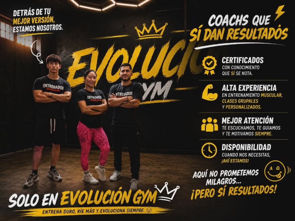 Entrenador personal con cliente