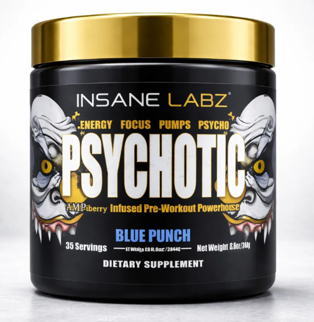 Pre-Workout Psicotic Gold – suplemento Evolución Gym